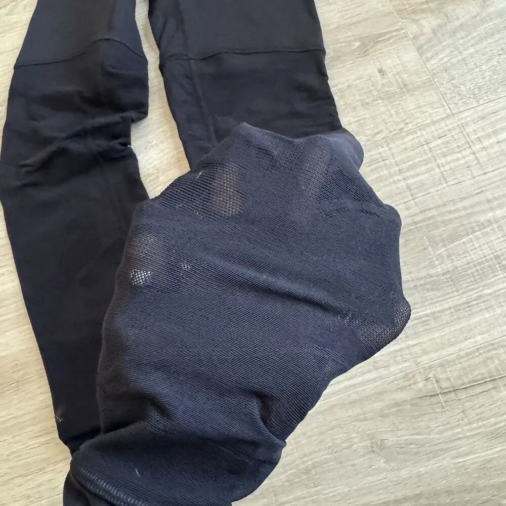 Lululemon Sheer Will High Rise Leggings 28” Camo Black Sz 2